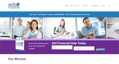 Desktop Screenshot of accountingdepartmentinc.com